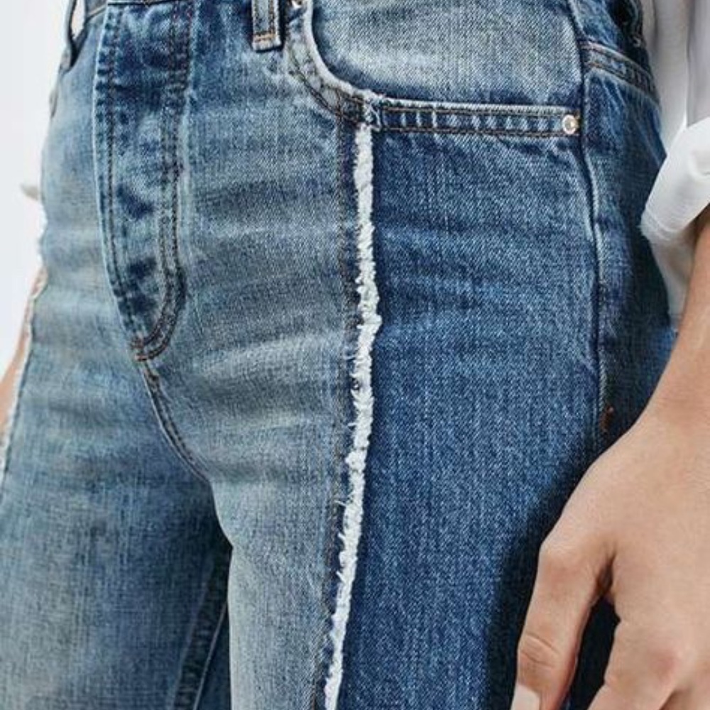 Topshop Blue Denim Jeans